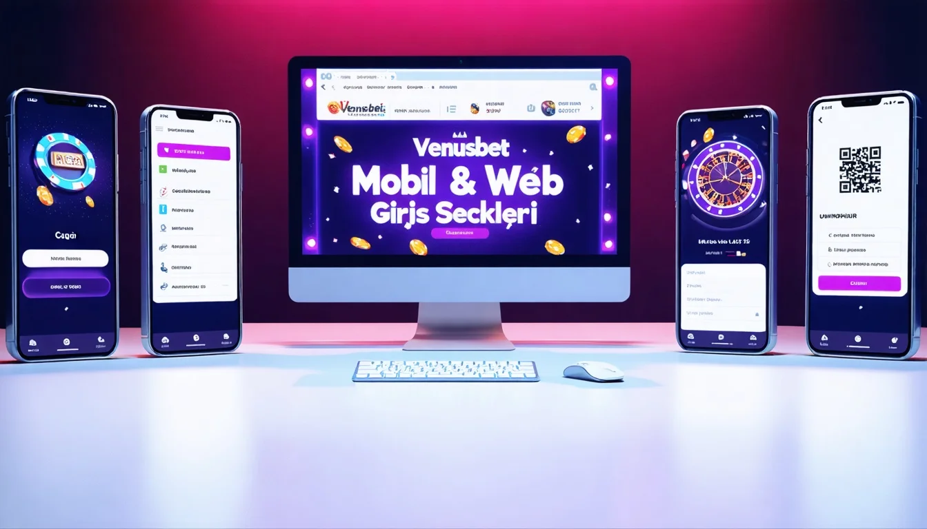 Venüsbet Mobil Giriş Linki ve Web Seçenekleri